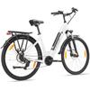 TTGO ZZ-28ST zwart/wit 250W BAFANG middenmotor+36V20AH uitneembare accu 700C * 45C inch banden Ximano 9-speed stads elektrische fiets