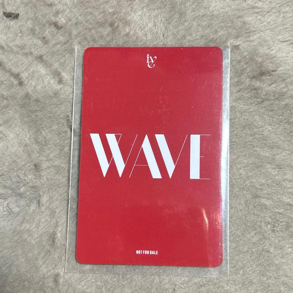 [USED] IVE Iso WAVE sonymusic SonyMyu LuckyDro Limited Trading Card