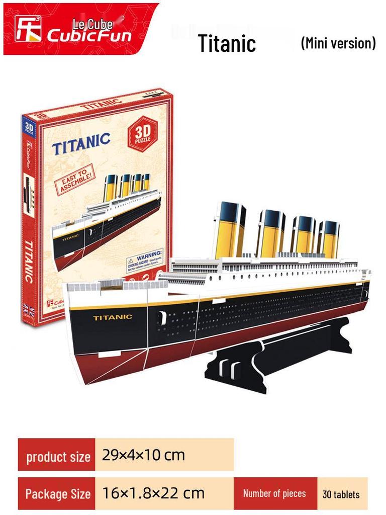 LoCube One Piece Thousand Sunny 3D Puzzle Schiffsmodell Trendiges Spielzeug Geschenk.