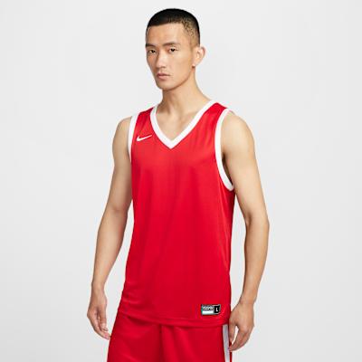 Nike Dri Fit Basketball Jersey Men s University Red S