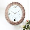 46CM Atmospheric Retro Wall Clock Living Room Creative Table Hanging Wall Modern Silent Clock Entrance Personalized Quartz Clock
