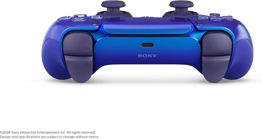 Genuine DualSense Wireless Chroma Indigo with Astro Bot Design Cord Holder Controller, (CFI-ZCT1J11)