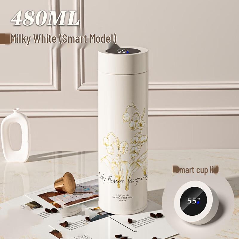 Smart Temperature Display Insulated Mug