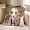 S-Sugar Sugar Rune Comic C-Chocola Meille  Square Double-Sided printed Pillow Case Bedroom Bedside Pillow Sofa Cushion Cover