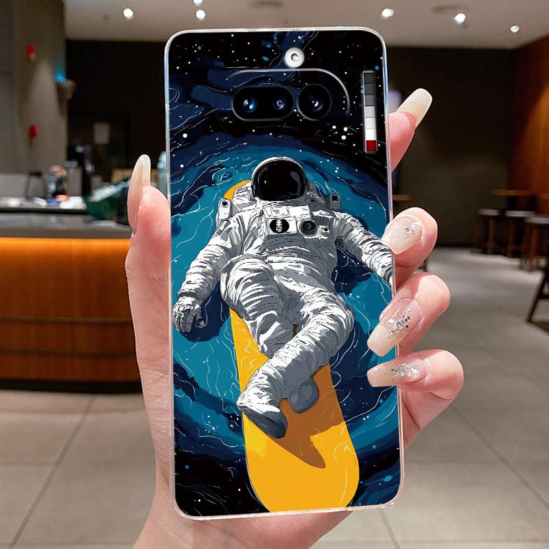 Casing For Nothing Phone 4A 5G A069 Luxury Dragon Cute Cool Boys Girls Soft silicone Phone Case Back Cover Transparent TPU Shell