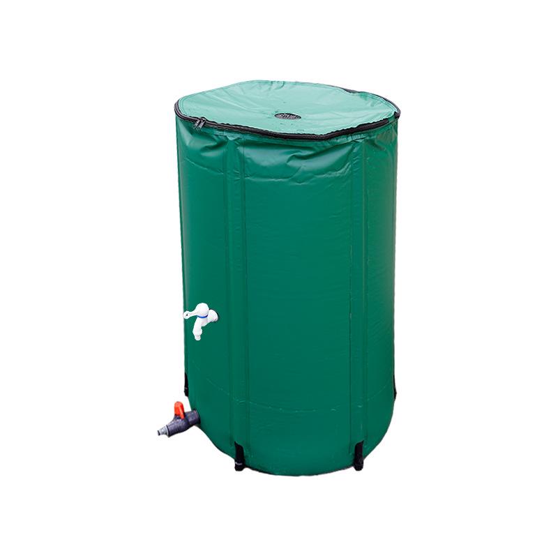 Foldable Multifunction Rainwater Collection Barrel for Gardening and Car Wash