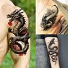 70 Fogli Tigre Aquila Drago Animali Tatuaggi Temporanei Per Uomo Donna Impermeabile Realistico 3D Serpente Scorpione Tatuaggio Falso Adesivo