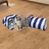 Collapsible Cat Tunnel Ball Cage Toys Hideaway for Small Animals Squirrel Gerbil Rat