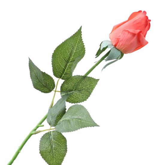 Rose Flower Buds Realistic Faux Silk Roses Bouquets Fake Flower Arrangement