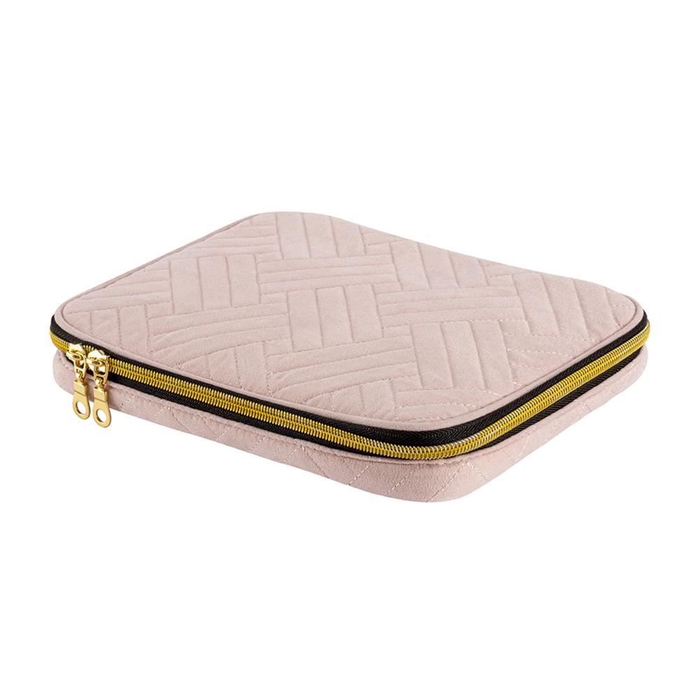 

Многофункциональный портативный органайзер для часового ремешка, дорожный футляр для часового ремешка, сумка для хранения часов, органайзер светло-розовый