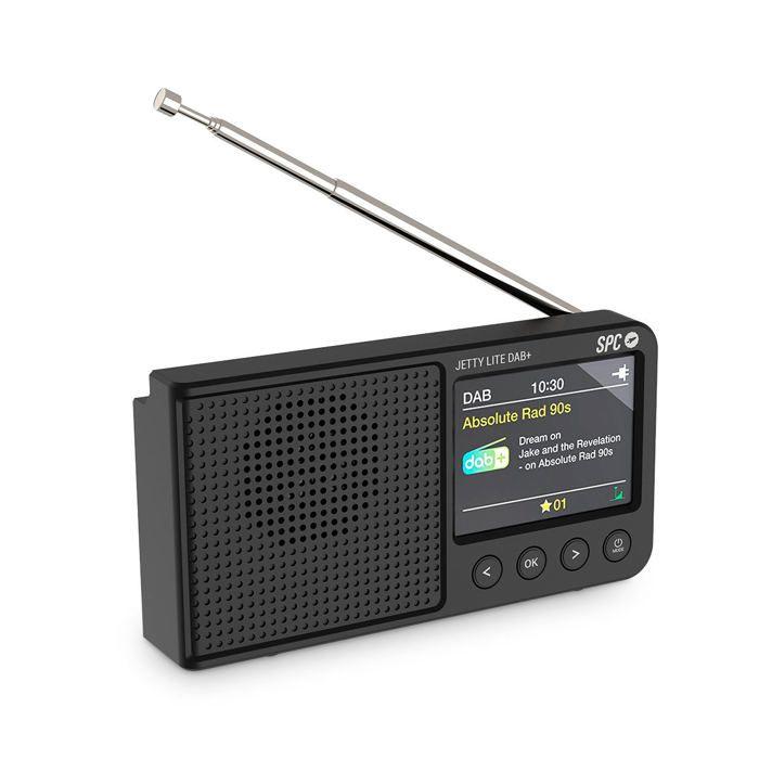 Radio portatile - SPC - JETTY LITE DAB+ - DAB+ e FM - Bluetooth - Schermo TFT a colori da 2,4