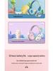 Women's Cartoon Wireless Bluetooth Over-Ear Headphones - Stereo Sound, Long Battery, 85dB