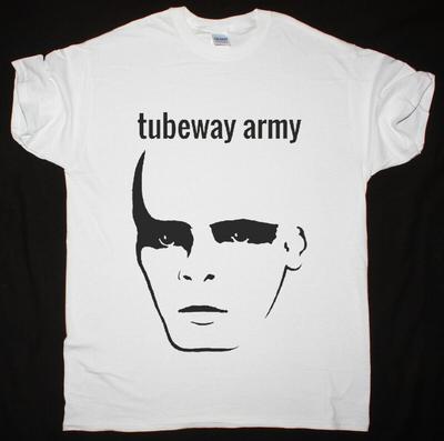 Tubeway Army New Wave Synth Pop Post Punk Herren T-Shirt Größe USA Unisex