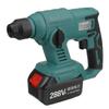 288VF 3 In 1 Impact Drill Power Tool with Battery Multifunction Cordless Electric Rotary Hammer Drill Hammer