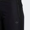Adidas Originals Clover Logo Embroidered High Waist Straight Casual Pants Women Bottoms Black HE6591
