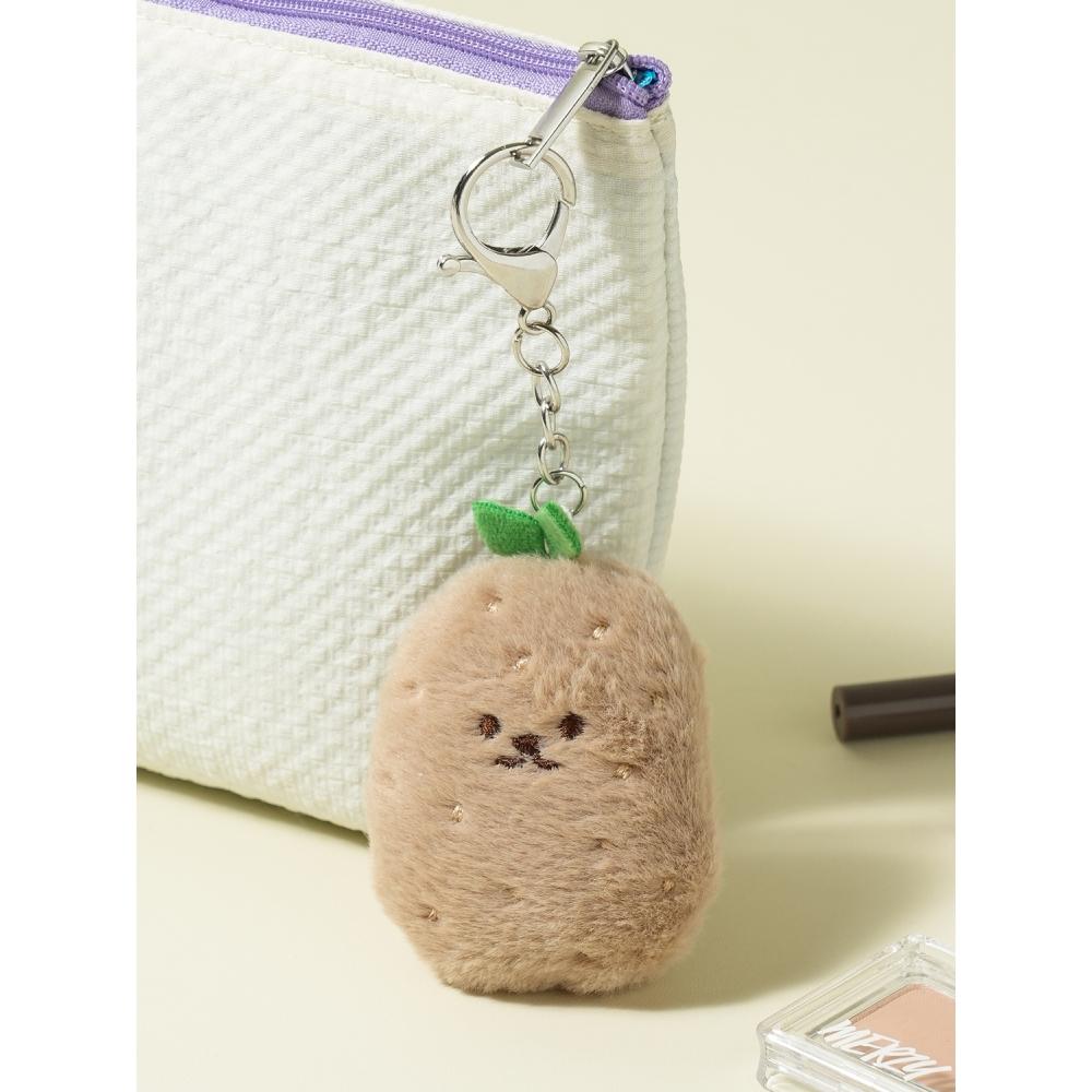 Daiso Potato Plush Keyring