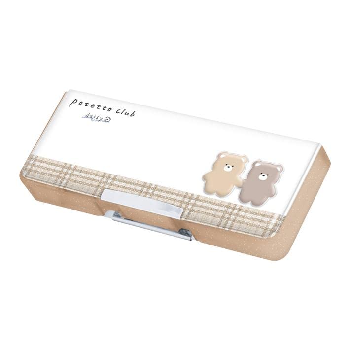 

Pencil Compact Pencil Club Bear New School [Children s Case] Double-Sided Case/Potette