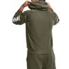 Under Armour Rival Letter Print Fleece Training Hoodie Men hoodies Green 1379760-390