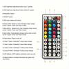 USB LED Light Strip with 44 Buttons for Interior Decoration App Remote Control Suitable for Home, Christmas, and Party Decorations, 5m 30 Lights