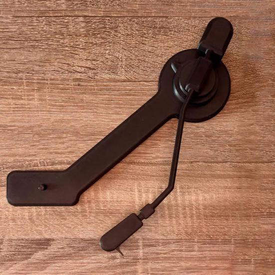 Vinyl Record Wall Mount 3D Printed Player Tonearm Shaped 12" Vinyl Holder No Drills Display Rack for Home Wall Decor