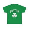 Boston Irish Shamrock Graphic Tee Shirt