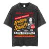 Heisenberg Breaking Bad Vintage Washed T Shirt Better Call Saul Graphic Print T-shirts Women's Pure Cotton Short Sleeves Tee Shirt