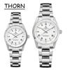 Thorn T004 Mechanical Watch PT5000 Automatic Movement Fashion Couple Watch 100m Waterproof Sapphire Luminous 34mm Tribute Watch