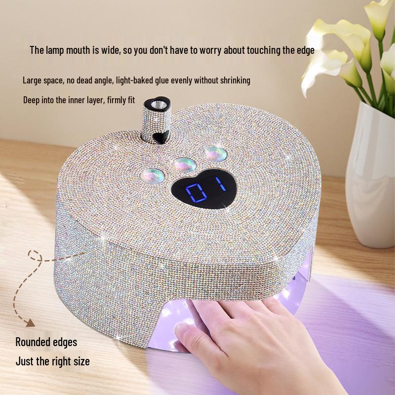 

Rechargeable Dual-Function UV LED Nail Lamp & Dryer