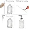 6 Pack Soap Dispenser Pump Replacement, 304 Rust Proof Stainless Steel Soap Dispenser Lids for Regular 28/400 Neck Bottles, Soap and Lotion Dispenser