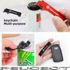 1Pcs Portable Beer Bottle Opener Keychain Accessories For VW GTI Polo Golf Passat B6 Tiguan Jetta T-ROC Touareg Taigo CC Hub Cap ulvn02