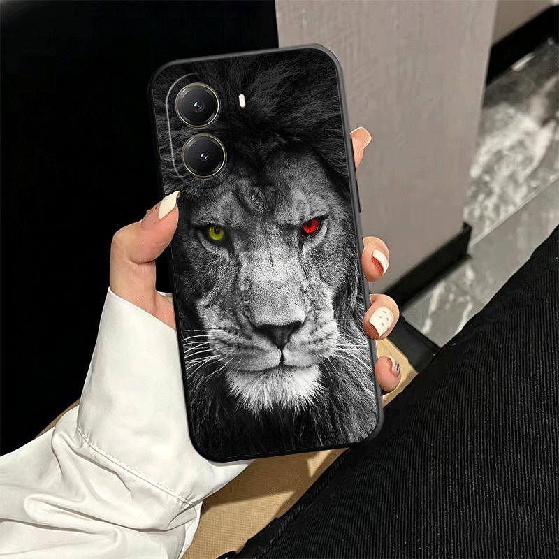 Löwe Männlich Mann König Weiche Handyhülle für Xiaomi Poco X5 X6 X7 X8 Pro Max X3 F7 F8 Ultra M8 M7 M6 M5 Redmi 15 15C 14C 13C 12C X4 F6