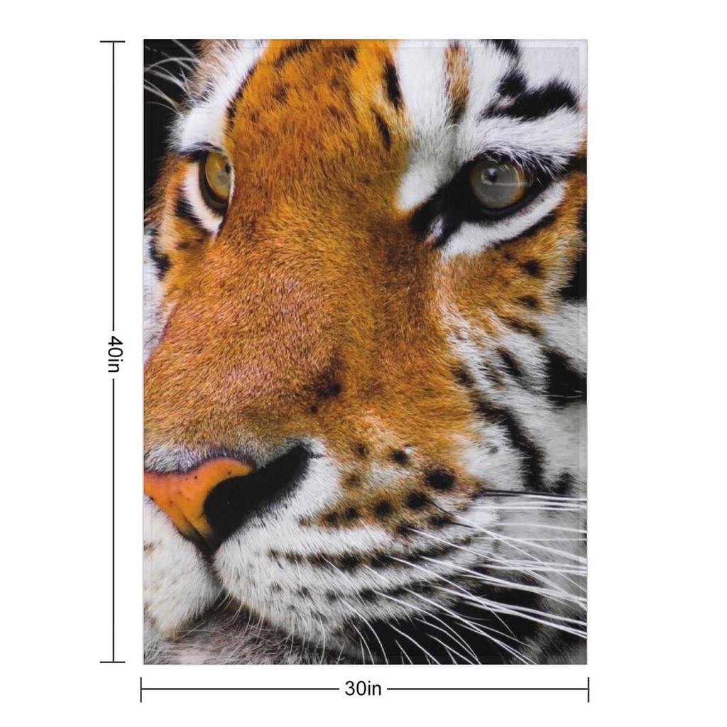 Bengal Tiger Throw Blanket Blankets For Bed Cosplay Anime Christmas Gifts Warm Blankets