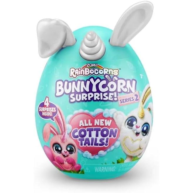Rainbocorns Bunnycorn Rainbow Corns Bunny Corn Plush Rabbit Surprise Egg Toy [Parallel Import]