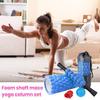 5-in-1 Foam Rollers Set Yoga Roller Massage Stick Massage Resistance Band Set Muscle Relief Tool for Runners Athletes Yoga Pilates