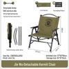 Black Dog Portable Kermit Camping Chair