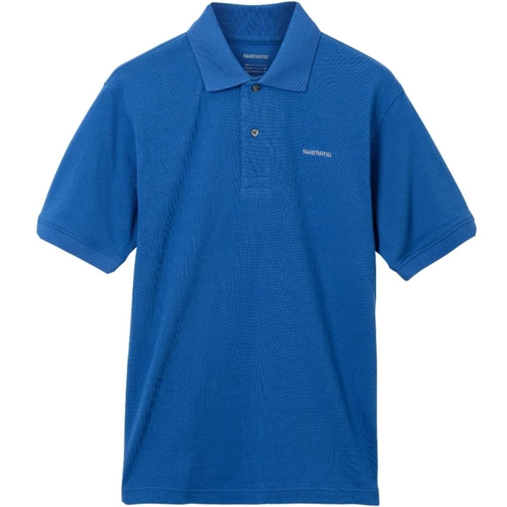 SHIMANO Prestige Polo Shirt Blue WM SH-002W