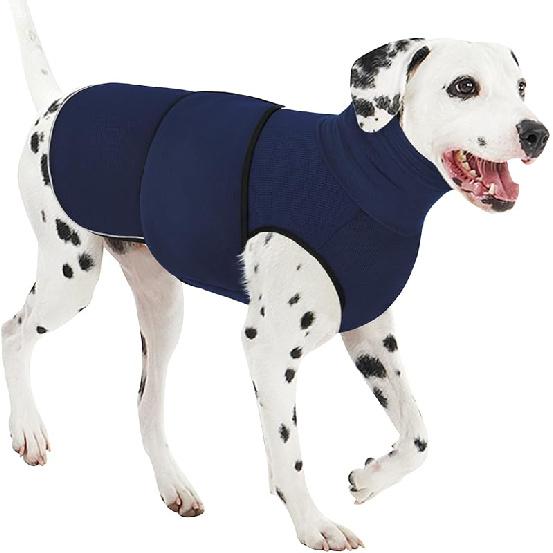 AOFITEE Dog Anxiety Vest, Thunder Jacket for Dogs Anxiety Extra-Large, Breathable Dog Calming Shirt for Fireworks, Thunder, Travel, Separation, X-Large