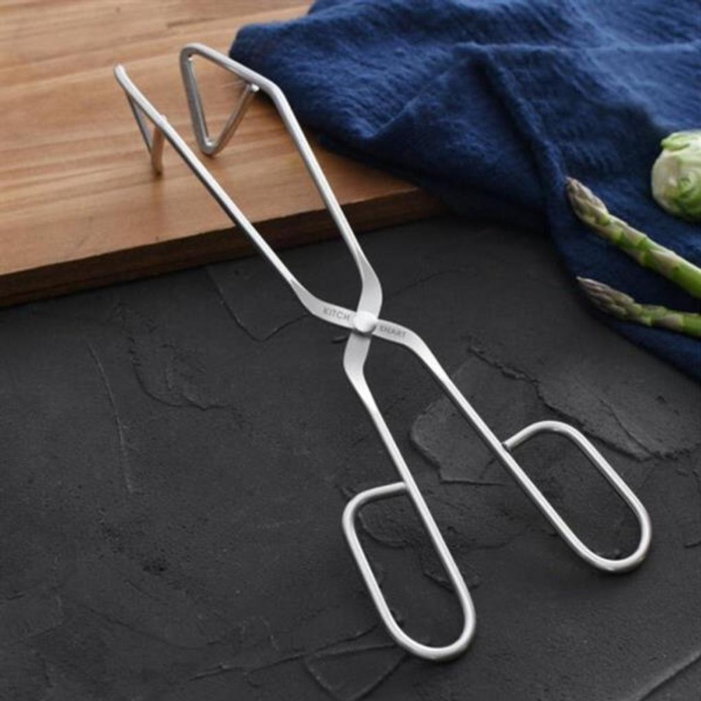 Kitchen Art Benny Stainless Steel Scissor Tongs
