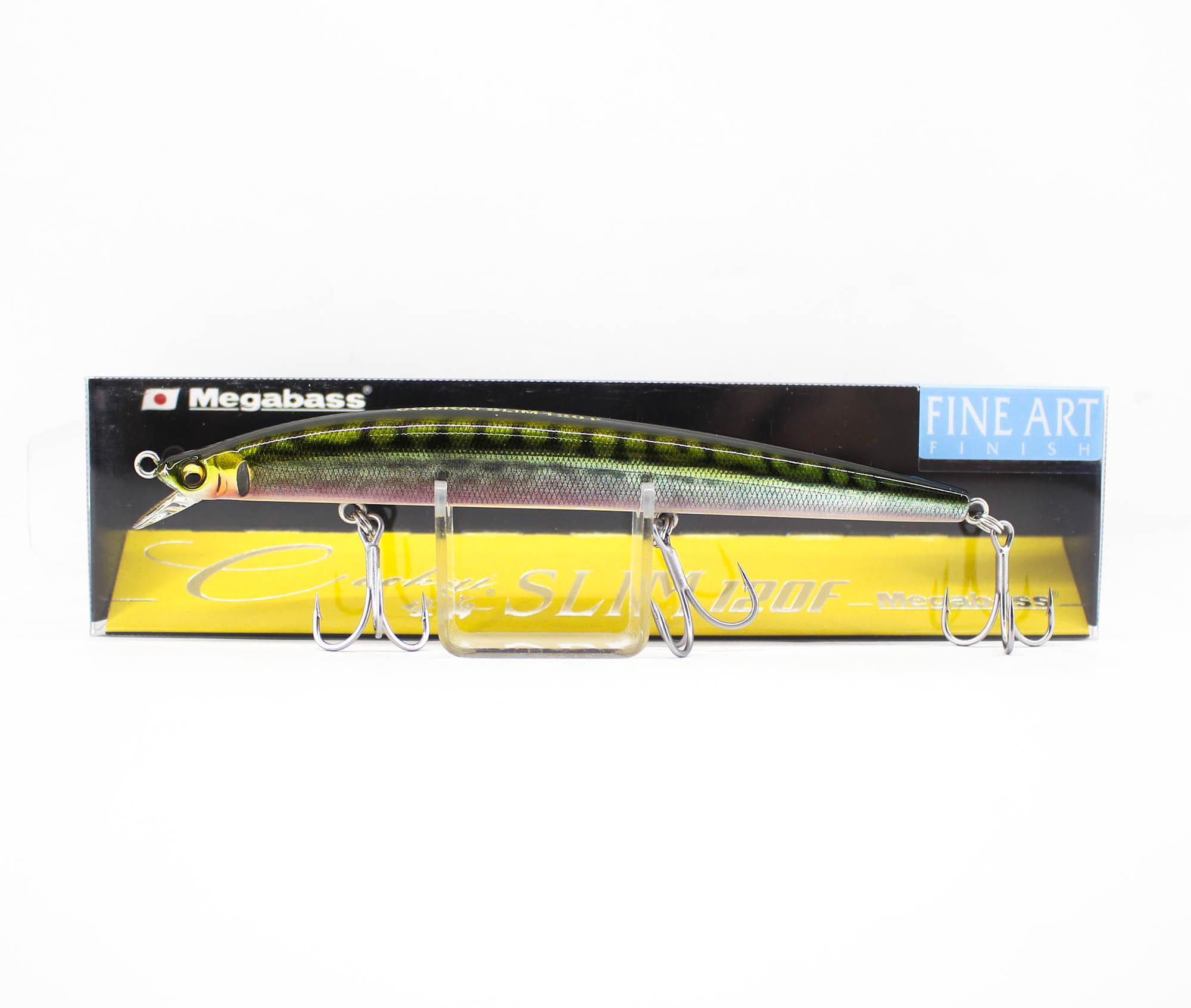 

Плавающая приманка Megabass Cookai Slim 120F FA зеленая скумбрия (6222)