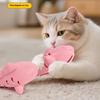 Small Fish Hiding Food Grinding Teeth Entertainment Pets Interactive Toys Durable Bite-Resistant Silicone Hide Snacks Pets Toy