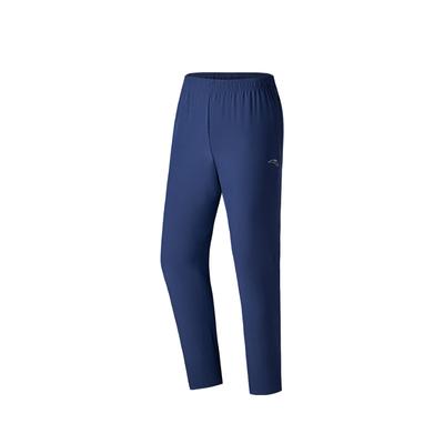 Casual Simple Solid Color Straight Leg Knitted Sports Pants Men Bottoms Chaos-Blue 952525504-2
