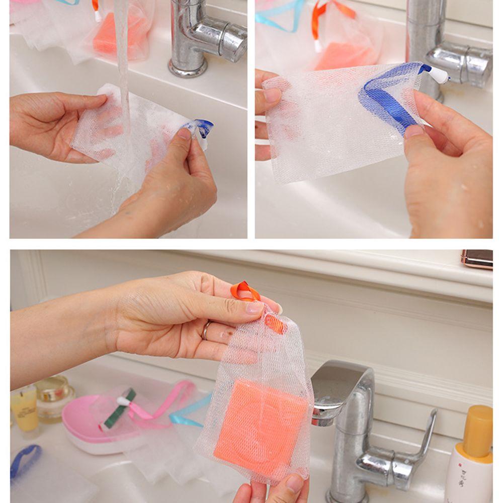 Bag Bath Delicate Foam Net Soap Pouch Soap Saver Bag Face Cleansing Tool Foaming Mesh Bag