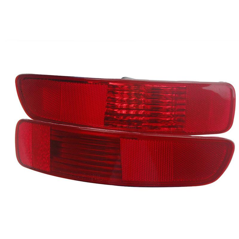 For Mitsubishi Outlander EX 2007 2008-2012 Rear Bumper Brake Light Cover Tail Turn Signal Reflector Lamp No Bulb Car Accessories