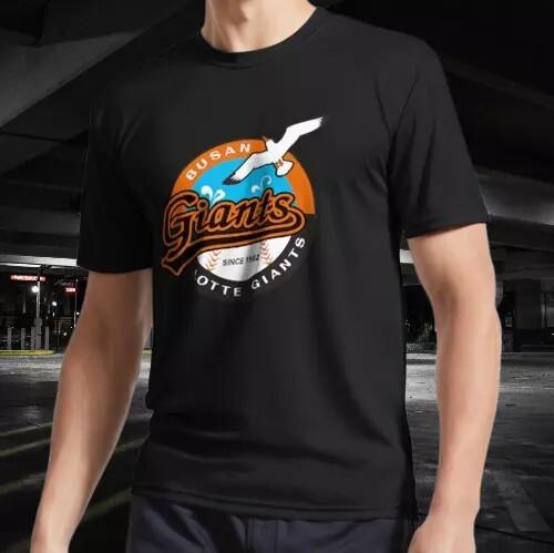 

НОВАЯ ФУТБОЛКА LOTTE GIANTS BUSAN KBO ГОНОЧНЫЙ ЛОГОТИП Футболка Топы СМЕШНОЙ РАЗМЕР S-4XL 3XL