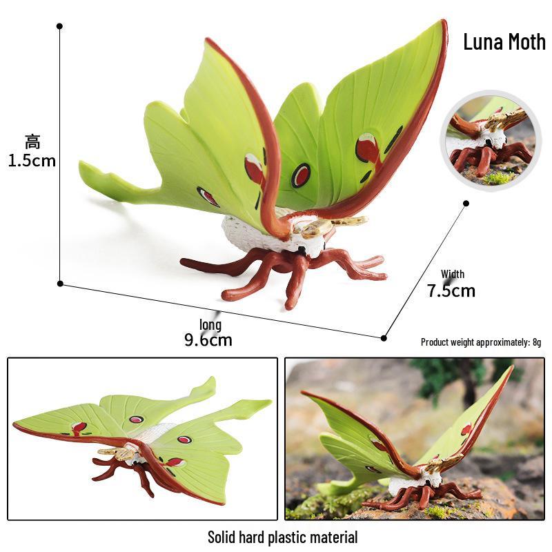 Wild Safari Animal Figurines: Giraffe, Elephant, Rhinoceros, Brown Bear, Tiger, Lion, Leopard, Hippopotamus - Solid Cognitive Toys