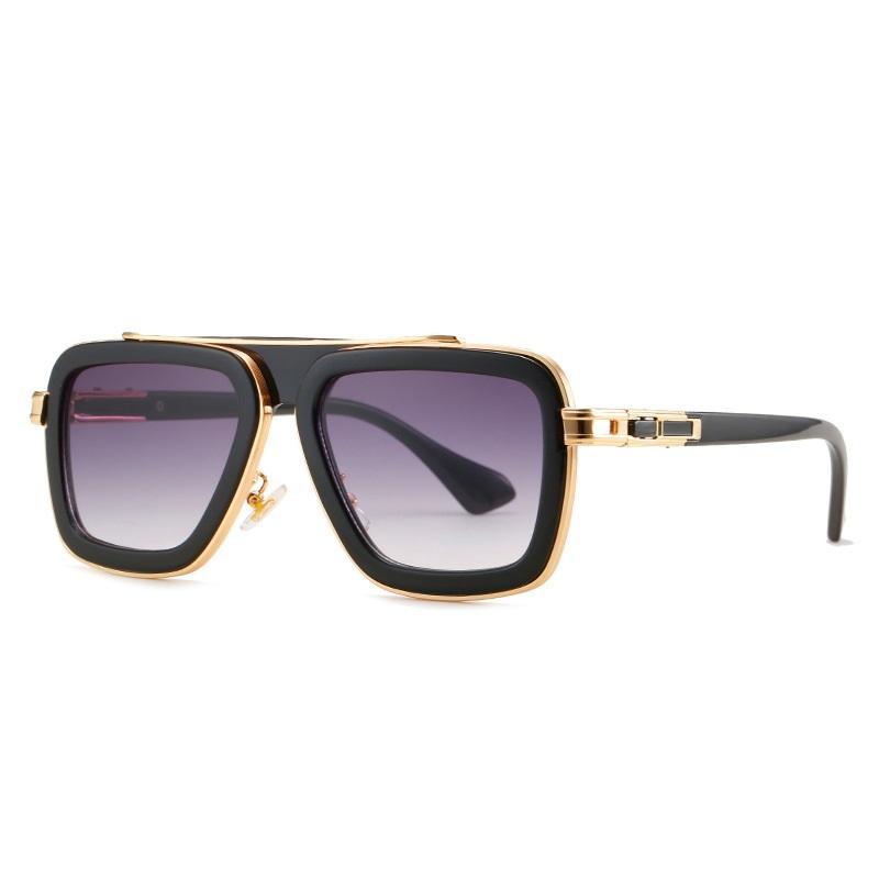

Vintage Luxury Brand Men Sunglasses Gradient Polarized Square Glasses Outdoor Driving Fashion Shades