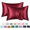 1 PCS Silk-like Pillowcase Pillow Cover For Bed Decor Silky Satin Hair Beauty Pillow Case Comfortable Pillow Case Home Bedding