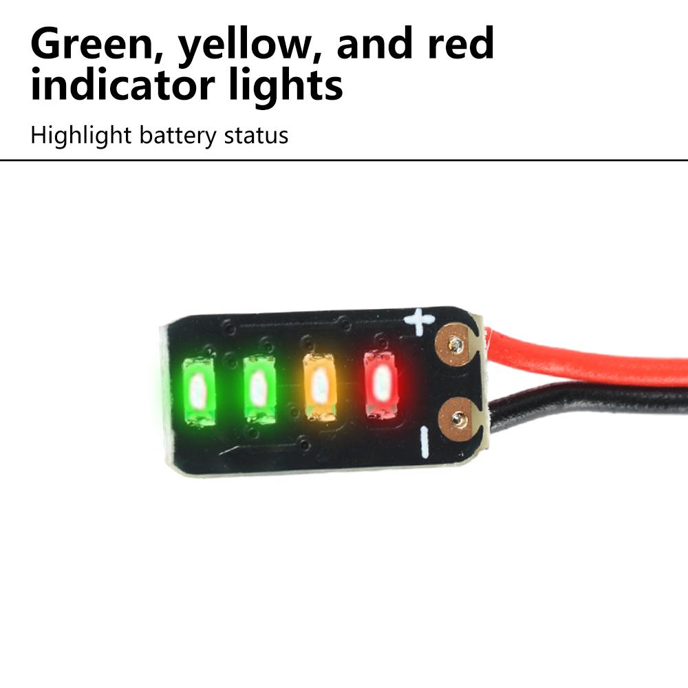 3.7 4.2V Metering Module Electricity Indicator Electricity Display Module 1 Series Li-ion Battery Electricity Display Mini LEDs