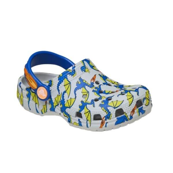 Tobox Toddler Graphic Clog Gray Cckcg2tsgc11