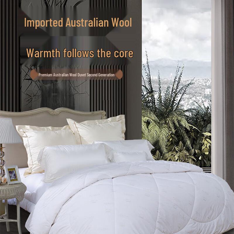 Fu Anna Pure Cotton Printed Australian Wool Quilt